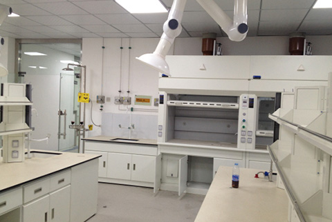 上海環(huán)保監(jiān)測實驗室設(shè)計施工案例