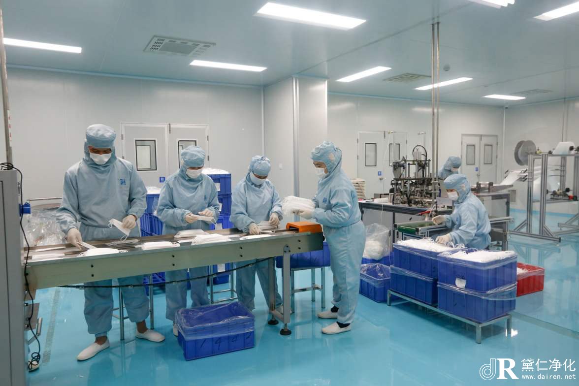 口罩廠凈化車間在設(shè)計施工當(dāng)中需要注意的幾個問題