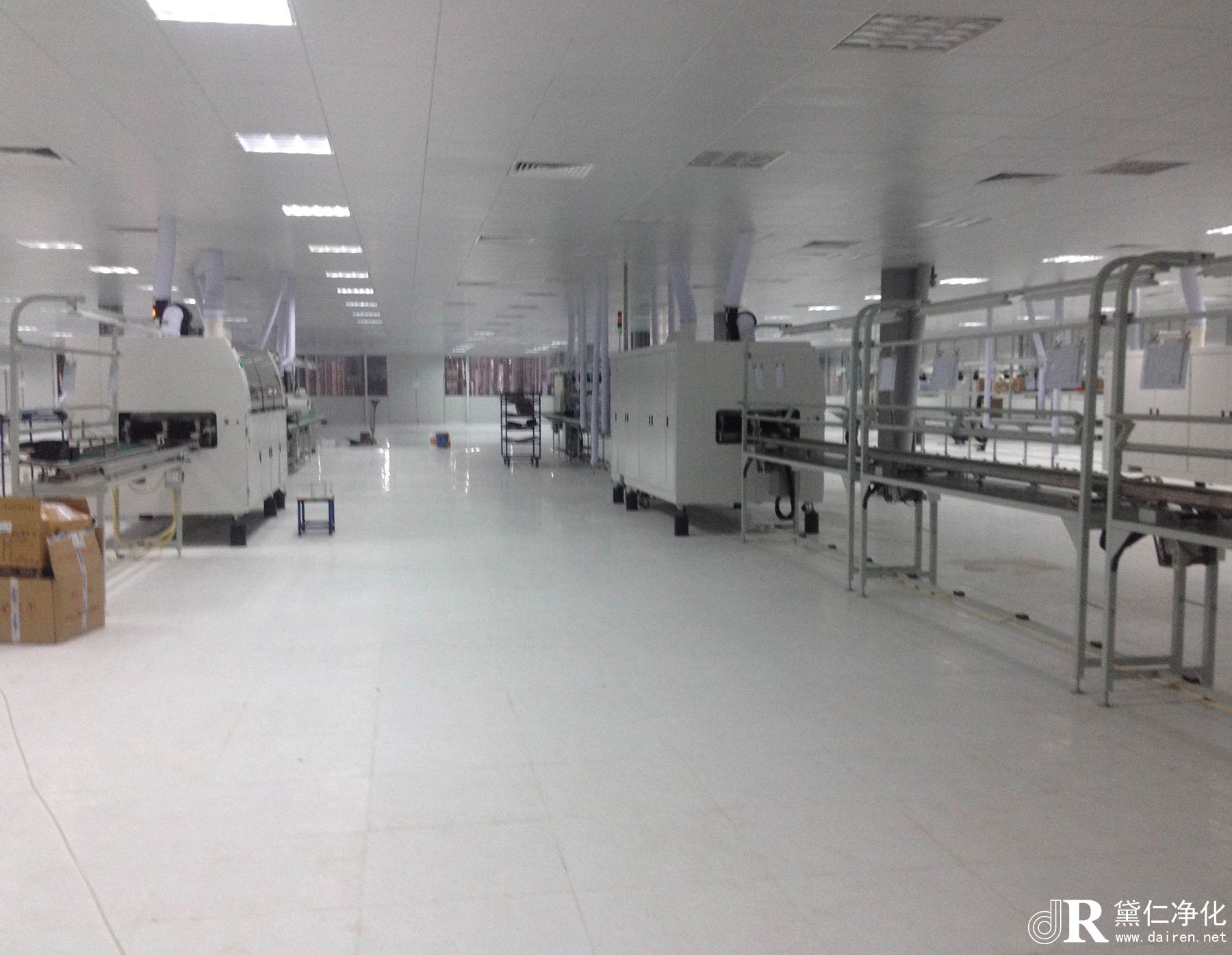 上海浦東電子潔凈廠房設(shè)計施工案例